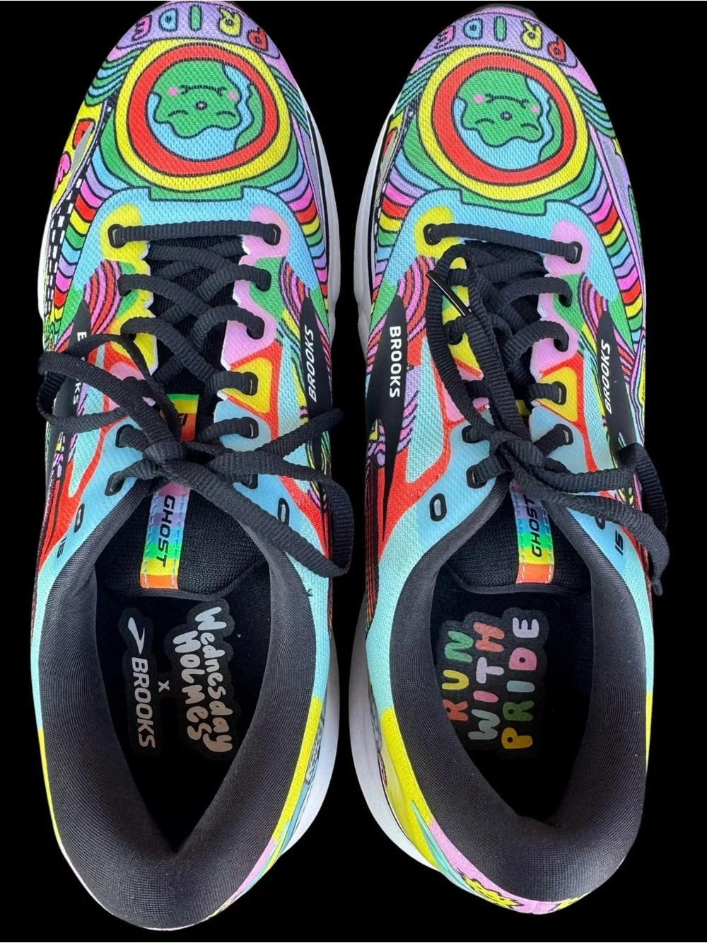 Limited Edition Wednesday Holmes x Brooks Ghost 15 
